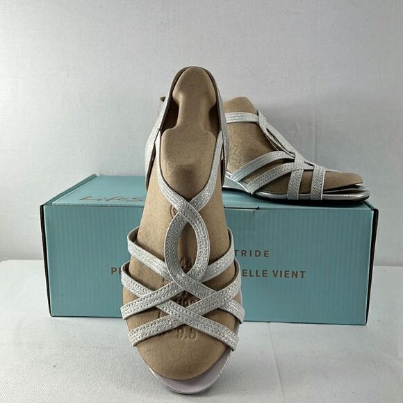 Life Stride Shoes - Life Stride Yaya Sandal Silver Size 8.5 Wide